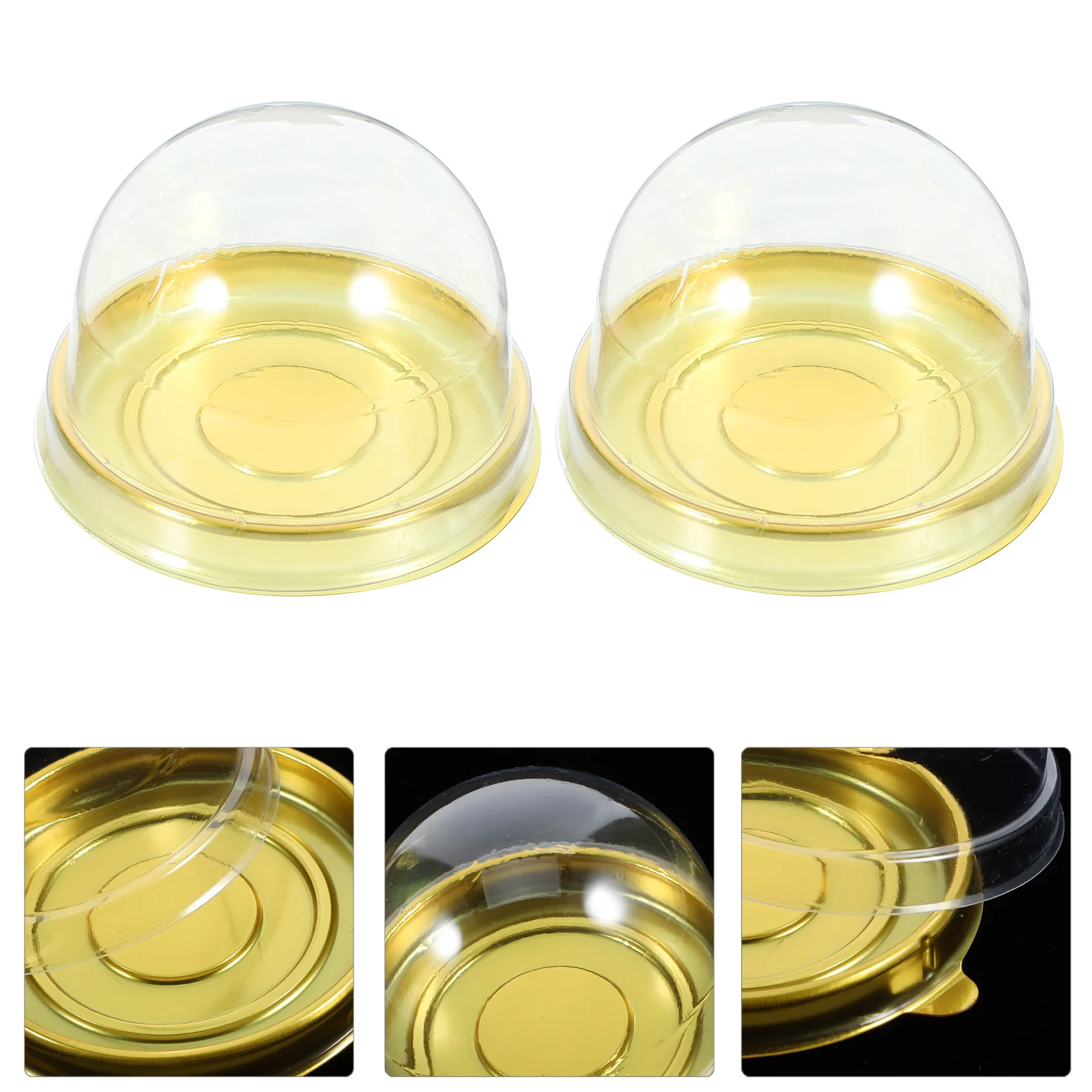50pcs Egg Yolk Crisp Boxes Mini Dessert Containers Dome Single Cake Packaging Food Preservation Transparent Cover
50pcs Egg Yolk Crisp Boxes Mini Dessert Containers Dome Single Cake Packaging Food Preservation Transparent Cover