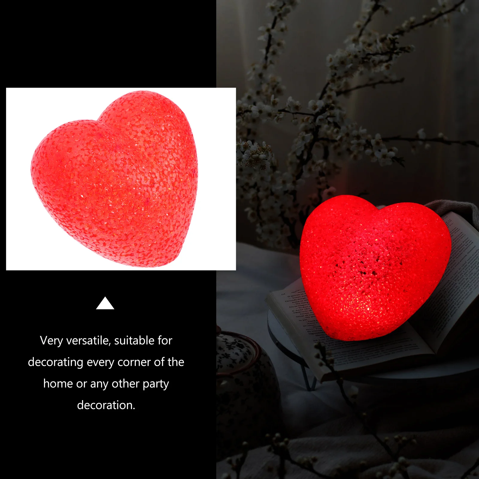 Creative Heart Shaped Night Lamp LED Light for Home Bedroom Table Decor Mini Size Portable Valentine Garden Desk Adorn
Creative Heart Shaped Night Lamp LED Light for Home Bedroom Table Decor Mini Size Portable Valentine Garden Desk Adorn