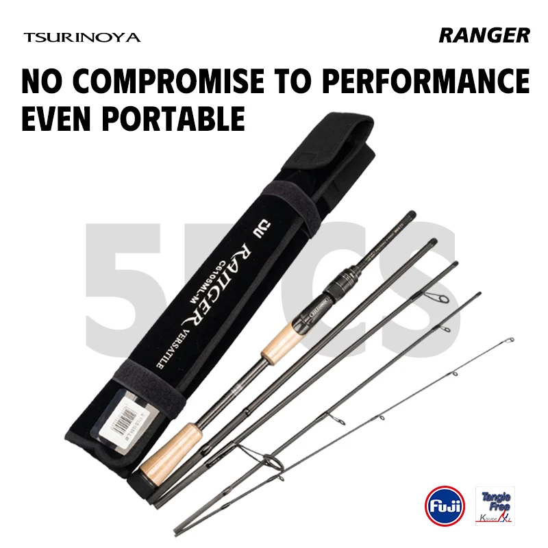 TSURINOYA RANGER 2.08m 2.09m 2.21m Portable Fishing Rod L-ML、ML-M Power F action 5 Section Carbon Baitcasting Spinning Lure Rod
TSURINOYA RANGER 2.08m 2.09m 2.21m Portable Fishing Rod L-ML、ML-M Power F action 5 Section Carbon Baitcasting Spinning Lure Rod