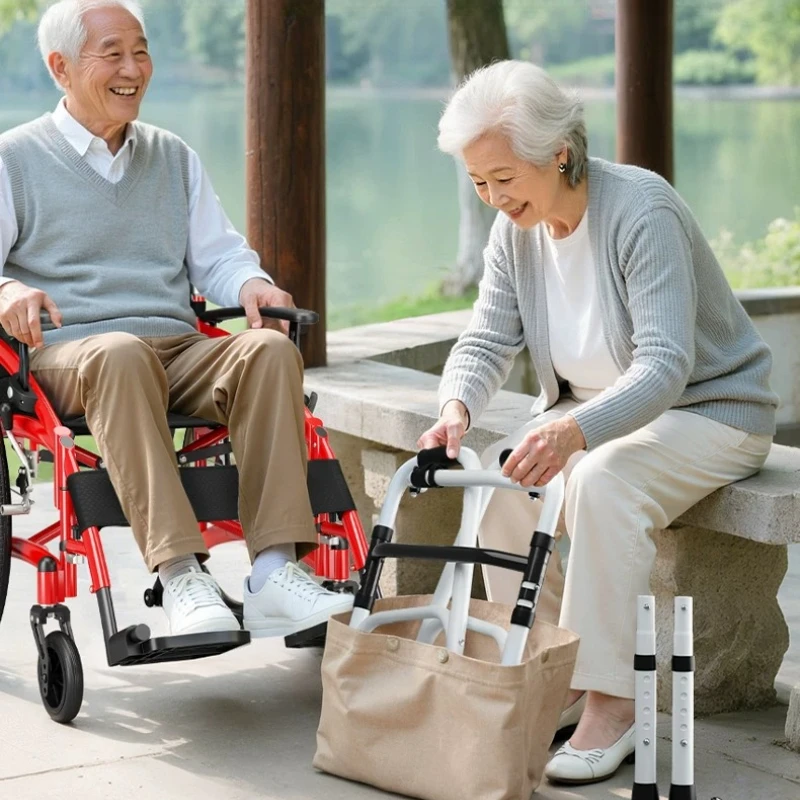 Rollator Walkers with Seat Foldable Mobility Walker Adjustable Height Walking Support Waterproof Cushion Alloy Frame for Elderly
Rollator Walkers with Seat Foldable Mobility Walker Adjustable Height Walking Support Waterproof Cushion Alloy Frame for Elderly