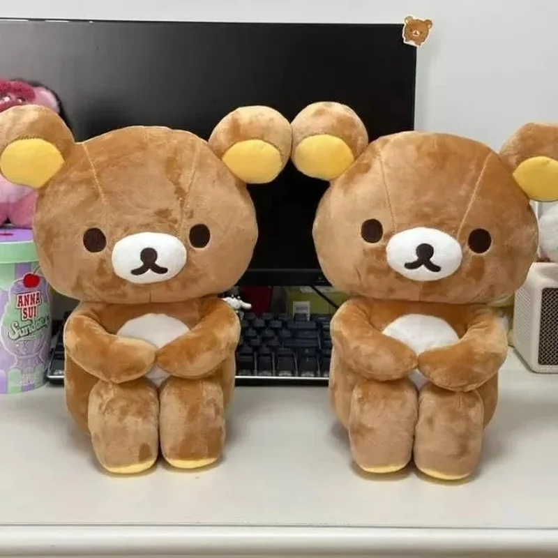 29cm Rilakkuma Sitting Cross-Legged Cute Plush Doll Soft Bedtime Companion Toy Cute Collectible Toy For Anime Fans Gift
29cm Rilakkuma Sitting Cross-Legged Cute Plush Doll Soft Bedtime Companion Toy Cute Collectible Toy For Anime Fans Gift