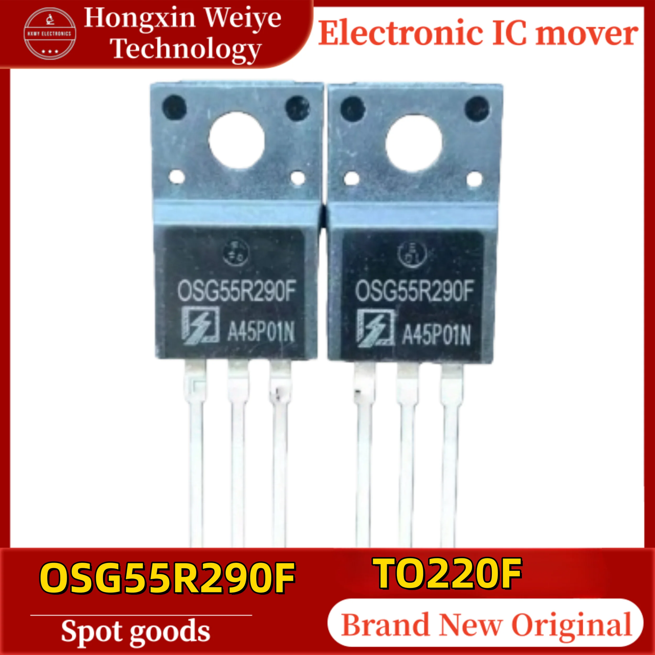 (30/50 pieces) OSG55R290F TO220F OSG55R290 600V 45A MOSFET Power Transistor IC 100% Original In Stock Fast Shipping
(30/50 pieces) OSG55R290F TO220F OSG55R290 600V 45A MOSFET Power Transistor IC 100% Original In Stock Fast Shipping
