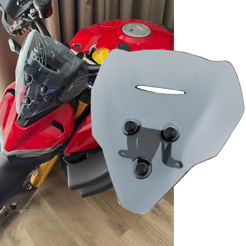 V4 Windscreen Windshield For Ducati Streetfighter V4S 2020 2021 2022 23 2024 V4SP Accessories Moto Racing Screen Wind Deflector
V4 Windscreen Windshield For Ducati Streetfighter V4S 2020 2021 2022 23 2024 V4SP Accessories Moto Racing Screen Wind Deflector