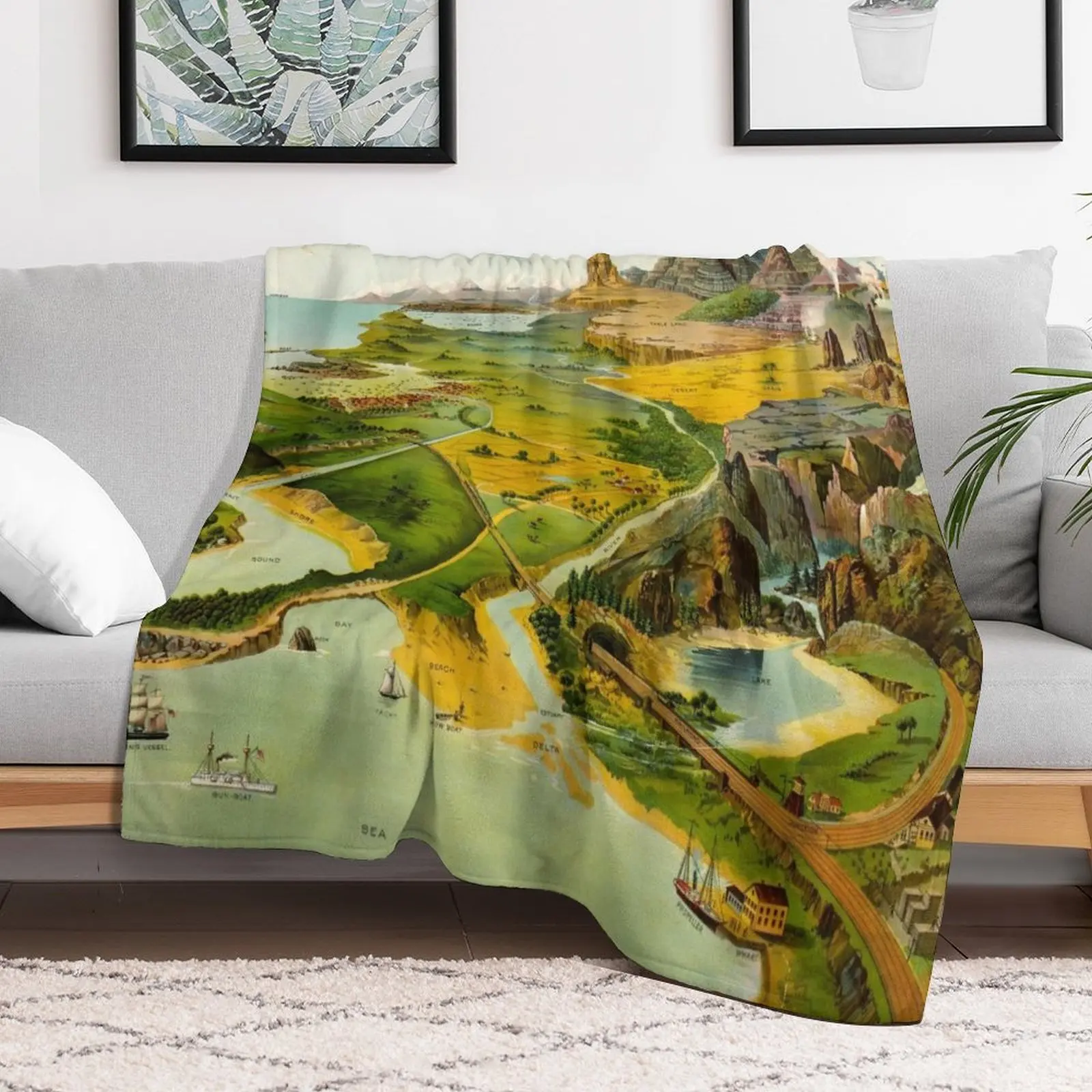 Geographical Definitions Illustrated, 1893 by Levi Yaggy Throw Blanket blankets and throws Soft Blankets
Geographical Definitions Illustrated, 1893 by Levi Yaggy Throw Blanket blankets and throws Soft Blankets