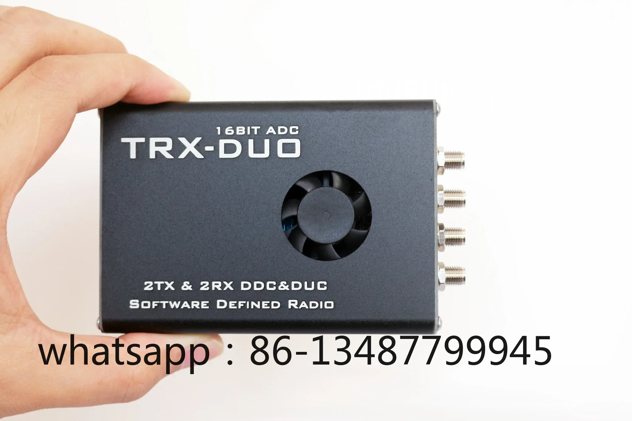 TRX-DUO 10KHz-60MHz 16-bit Receive&14 bit transmit SDR
TRX-DUO 10KHz-60MHz 16-bit Receive&14 bit transmit SDR
