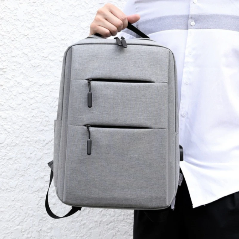 Solid Color Men's Backpack Outdoor Light Travel Leisure Backpack Simple Large Capacity Business Commuter Computer Backpack
Solid Color Men's Backpack Outdoor Light Travel Leisure Backpack Simple Large Capacity Business Commuter Computer Backpack
