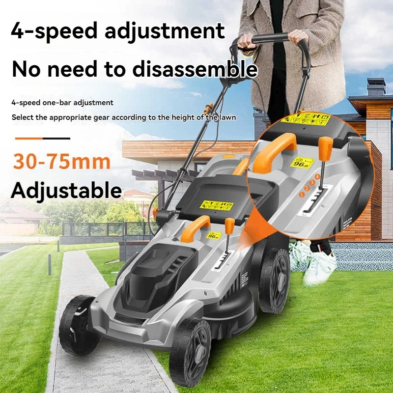 Electric Lawn Mower 3600RPM Multifunctional Grass Trimmer Household Portable Cutter Adjustable Garden Trimming Machine
Electric Lawn Mower 3600RPM Multifunctional Grass Trimmer Household Portable Cutter Adjustable Garden Trimming Machine