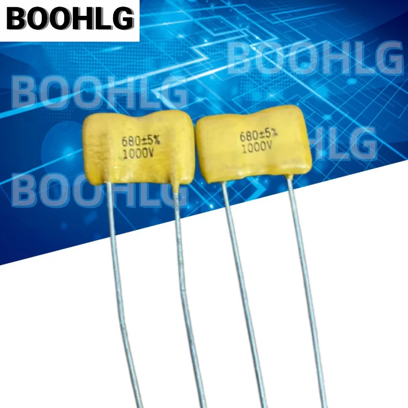 2PCS 680PF 1000V CDM Silver mica capacitor 1000V 680PF 681 P=10MM
2PCS 680PF 1000V CDM Silver mica capacitor 1000V 680PF 681 P=10MM