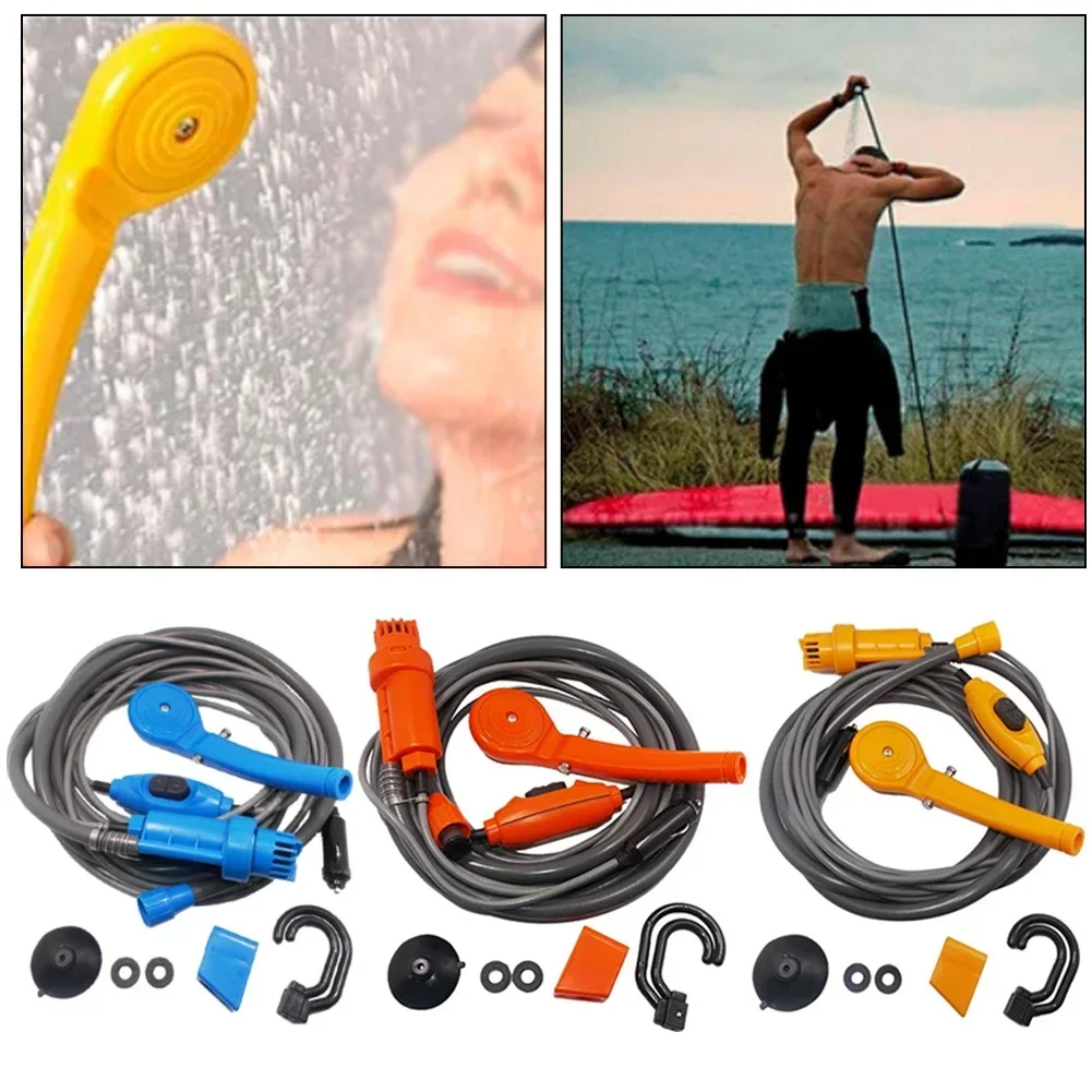 DC 12V Portable Car Shower With Cigarette Lighter Cleaning Tool Outdoor Camping Travel Shower Car Washer Car Washing
DC 12V Portable Car Shower With Cigarette Lighter Cleaning Tool Outdoor Camping Travel Shower Car Washer Car Washing
