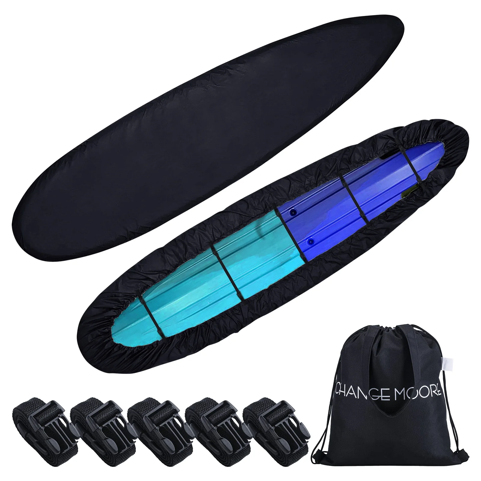 Goture 600D Kayak Cover 100% Waterproof Paddle Board Boat Cover 10.2-11.4ft Waterproof UV Resistant Dust Storage Cover
Goture 600D Kayak Cover 100% Waterproof Paddle Board Boat Cover 10.2-11.4ft Waterproof UV Resistant Dust Storage Cover