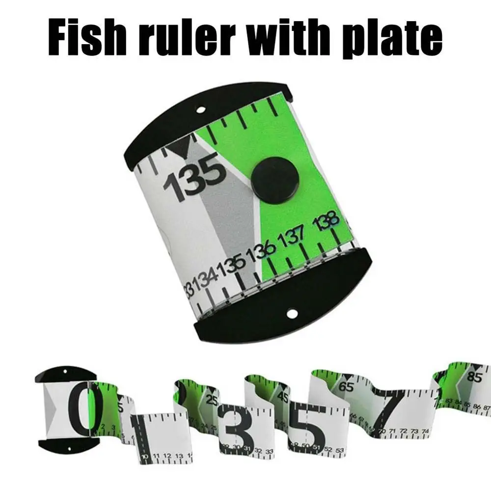 With Plate Fish Measuring Ruler 1.35 Meters Waterproof Fishing Measure Tape Tackle Tools Foldable Fishing Ruler Fishing Gear
With Plate Fish Measuring Ruler 1.35 Meters Waterproof Fishing Measure Tape Tackle Tools Foldable Fishing Ruler Fishing Gear