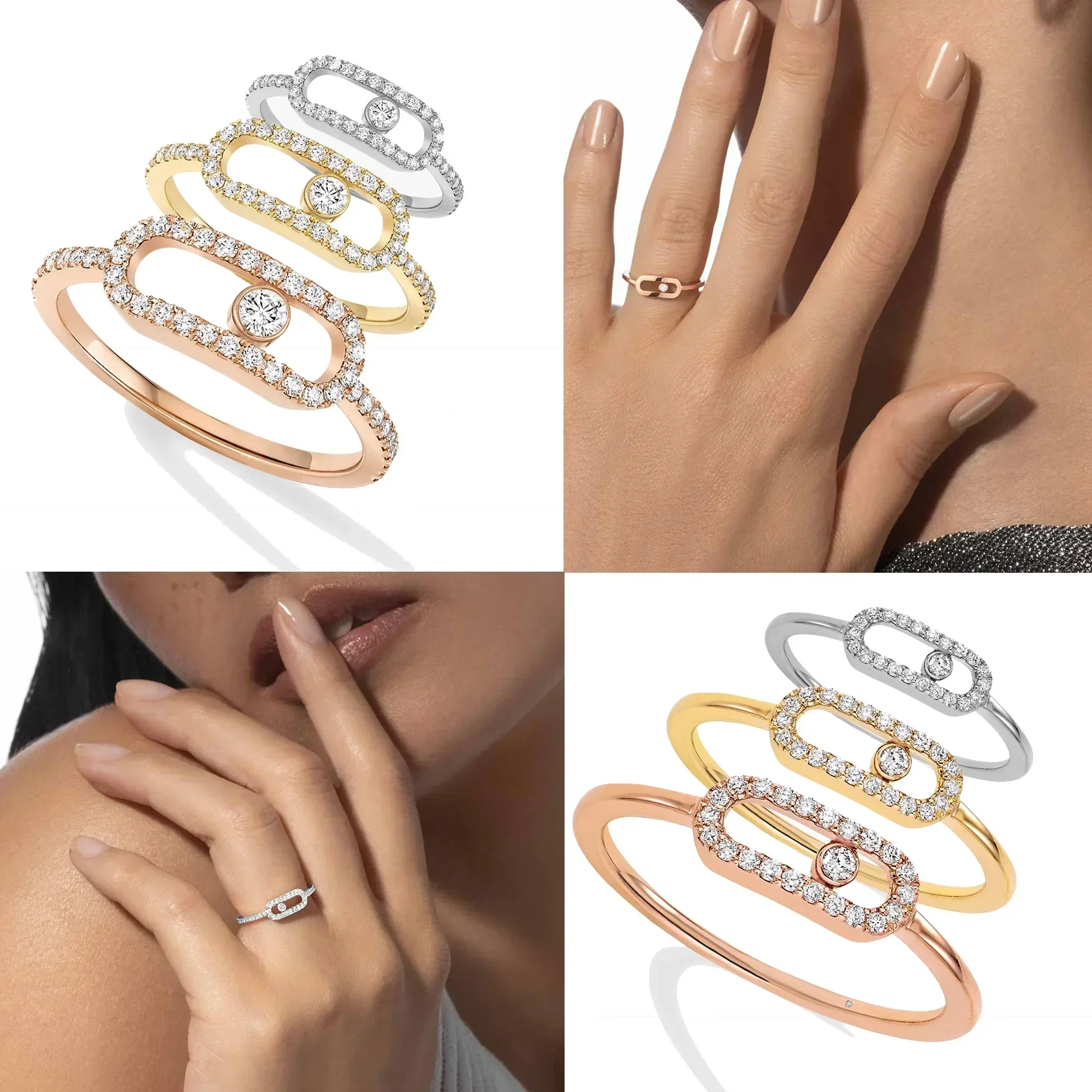 European and American geometric hollowed out inlaid single diamond gifts with a luxurious ring
European and American geometric hollowed out inlaid single diamond gifts with a luxurious ring