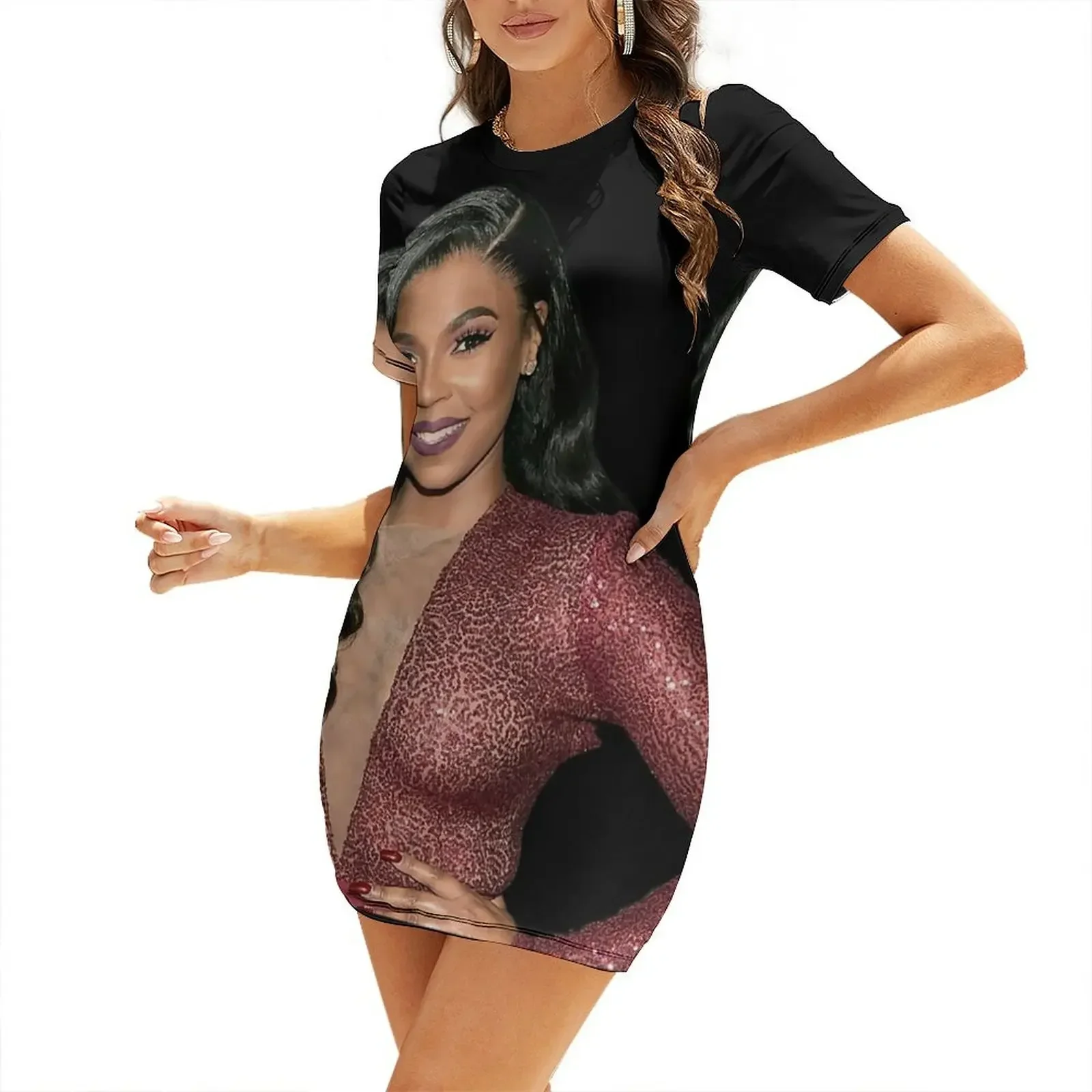 Ashanti Pretty Short-Sleeved Dress women's dresses luxury elegant dresses for women Dress for pregnant women women dresses
Ashanti Pretty Short-Sleeved Dress women's dresses luxury elegant dresses for women Dress for pregnant women women dresses