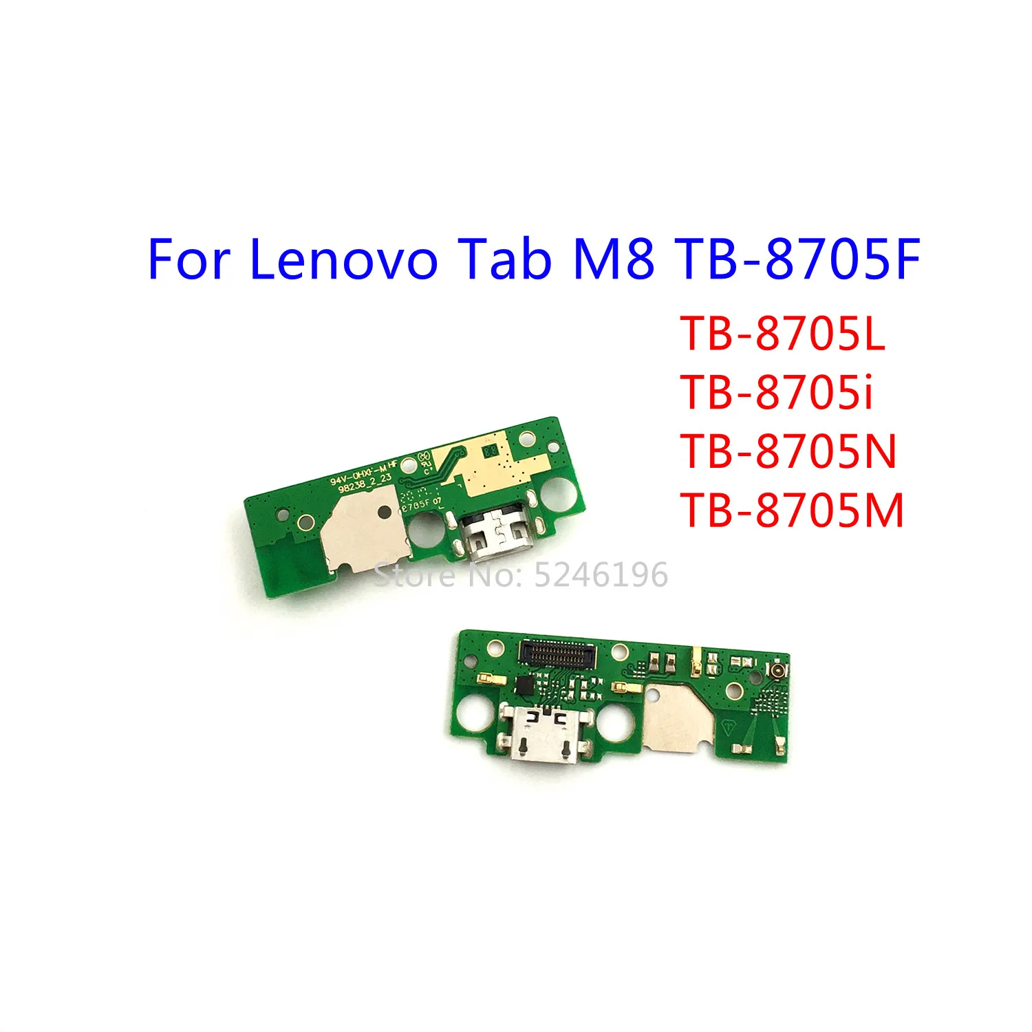 USB-порт для зарядки, разъем для зарядного устройства для Lenovo Tab M8 TB-8705F TB-8705N TB-8705M TB-8705L TB-8705i, запасная часть
USB-порт для зарядки, разъем для зарядного устройства для Lenovo Tab M8 TB-8705F TB-8705N TB-8705M TB-8705L TB-8705i, запасная часть