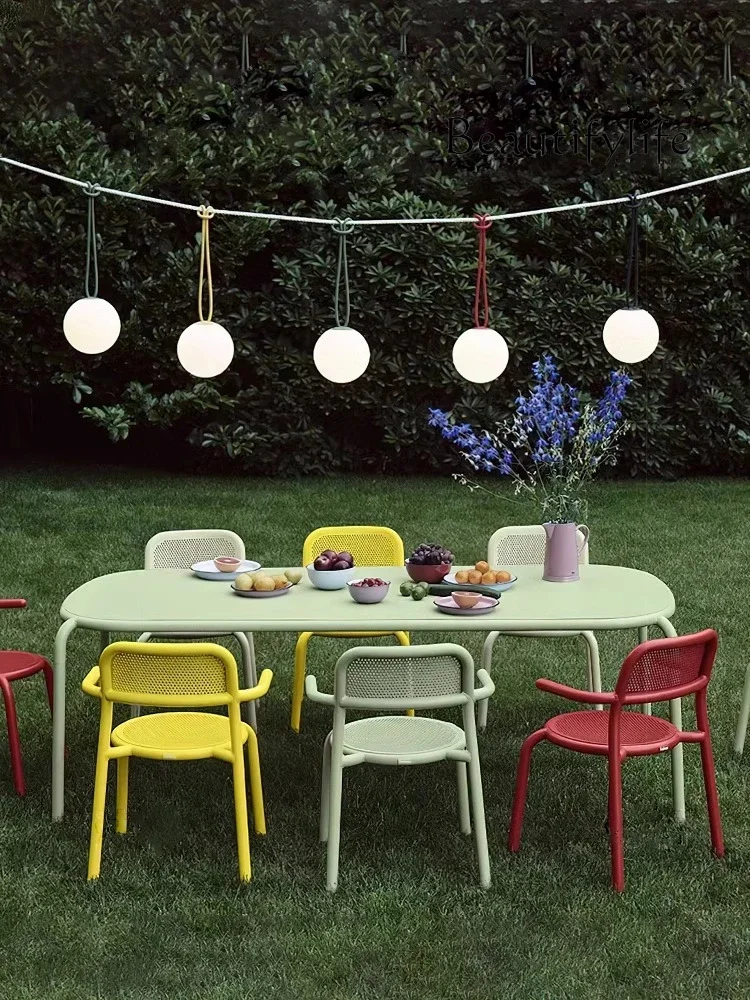 N Outdoor Balcony Occasional Table and Chair Combination Outdoor Long Table Coffee Shop Terrace Small round Tea Table Aluminum
N Outdoor Balcony Occasional Table and Chair Combination Outdoor Long Table Coffee Shop Terrace Small round Tea Table Aluminum