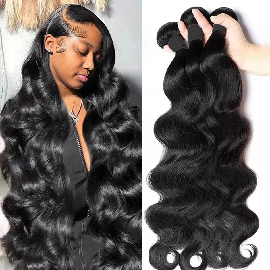 Virgin Brazilian Weave 12A Loose Body Wave 32 34 Inch 3 4 Bundles Remy 100% Human Hair Bundle Raw Extensions Water Natural Black
Virgin Brazilian Weave 12A Loose Body Wave 32 34 Inch 3 4 Bundles Remy 100% Human Hair Bundle Raw Extensions Water Natural Black
