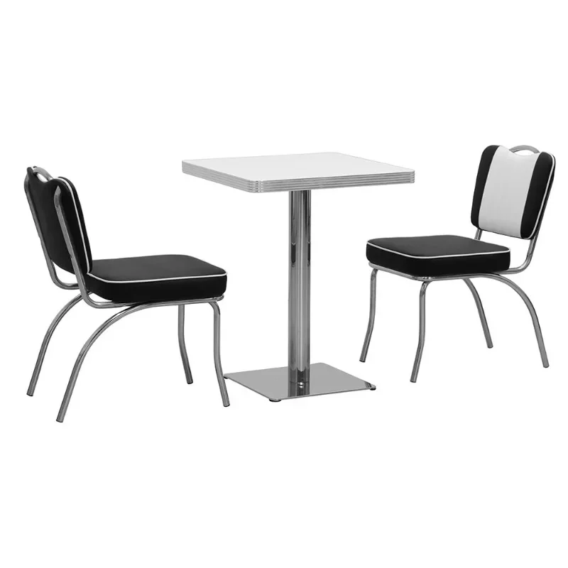 Table and chair combination, light luxury stainless steel bar cafe restaurant table and chair Minimum order of 5
Table and chair combination, light luxury stainless steel bar cafe restaurant table and chair Minimum order of 5