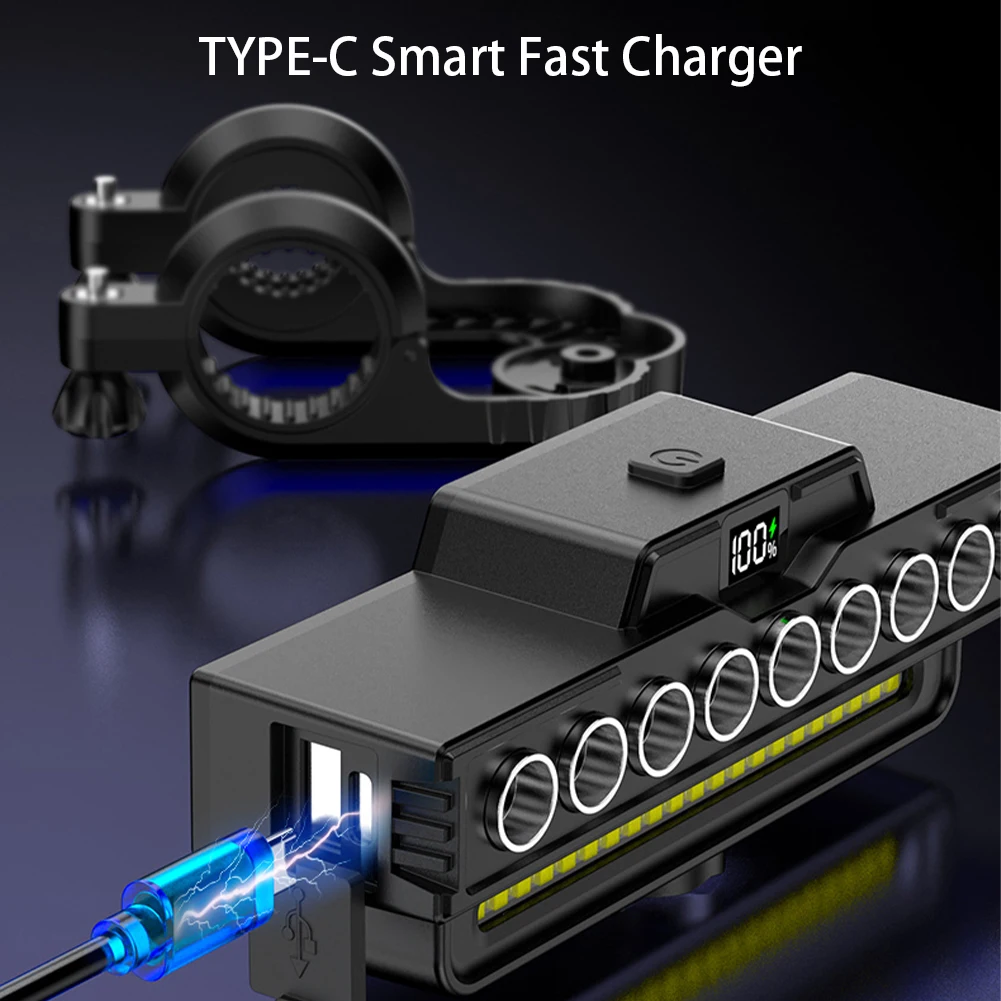 Светодиодный супер яркий велосипедный фонарь с зарядкой через USB, безопасный передний фонарь для езды на велосипеде, высокая яркость, велосипедный фонарь MTB, дорожный велосипедный фонарь Accesso
Светодиодный супер яркий велосипедный фонарь с зарядкой через USB, безопасный передний фонарь для езды на велосипеде, высокая яркость, велосипедный фонарь MTB, дорожный велосипедный фонарь Accesso