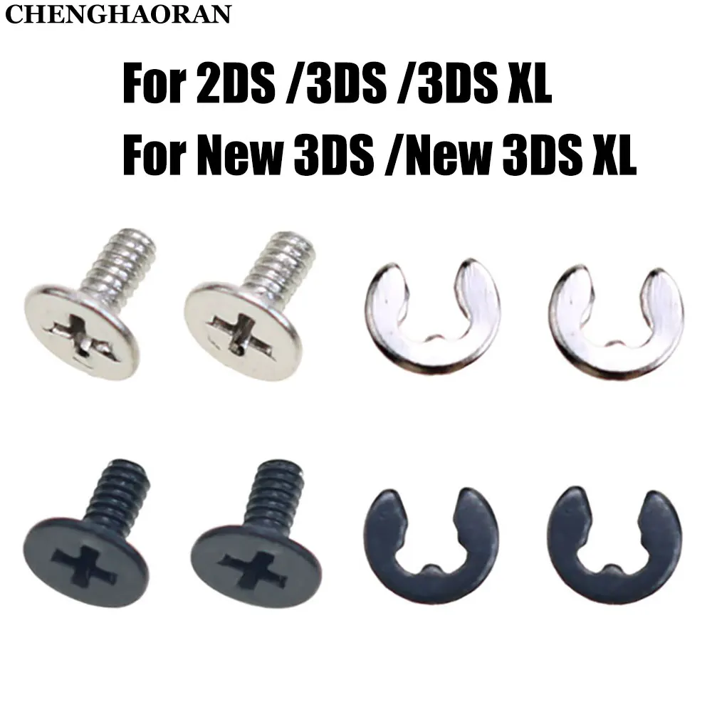 1set Repair Screws For 2DS 3DS LL XL New 3DS 3DSLL 3DSXL Battery Back Cover Screw Mount Repair Secure Bolt + Washer
1set Repair Screws For 2DS 3DS LL XL New 3DS 3DSLL 3DSXL Battery Back Cover Screw Mount Repair Secure Bolt + Washer 