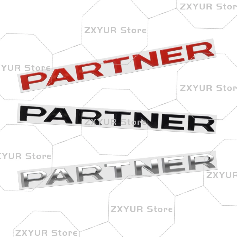 Metal For Peugeot Partner Emblem Camper Cargo Van Car Sticker Letter Badge Decal Body Rear End Trunk Decor Auto Accessories
Metal For Peugeot Partner Emblem Camper Cargo Van Car Sticker Letter Badge Decal Body Rear End Trunk Decor Auto Accessories