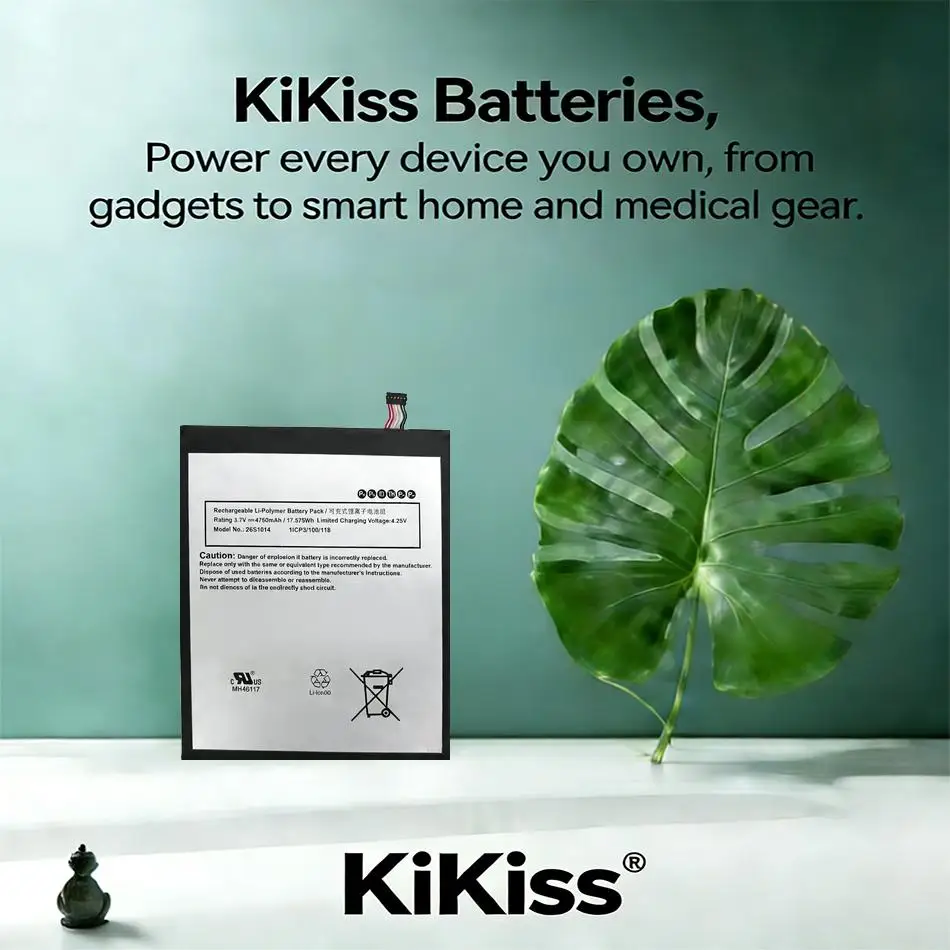 Аккумулятор 4750 мАч для планшета Amazon Fire HD 8 7-го поколения 2017 года выпуска SX034QT, премиум-замена 26S1014 MC-31A0B8
Аккумулятор 4750 мАч для планшета Amazon Fire HD 8 7-го поколения 2017 года выпуска SX034QT, премиум-замена 26S1014 MC-31A0B8