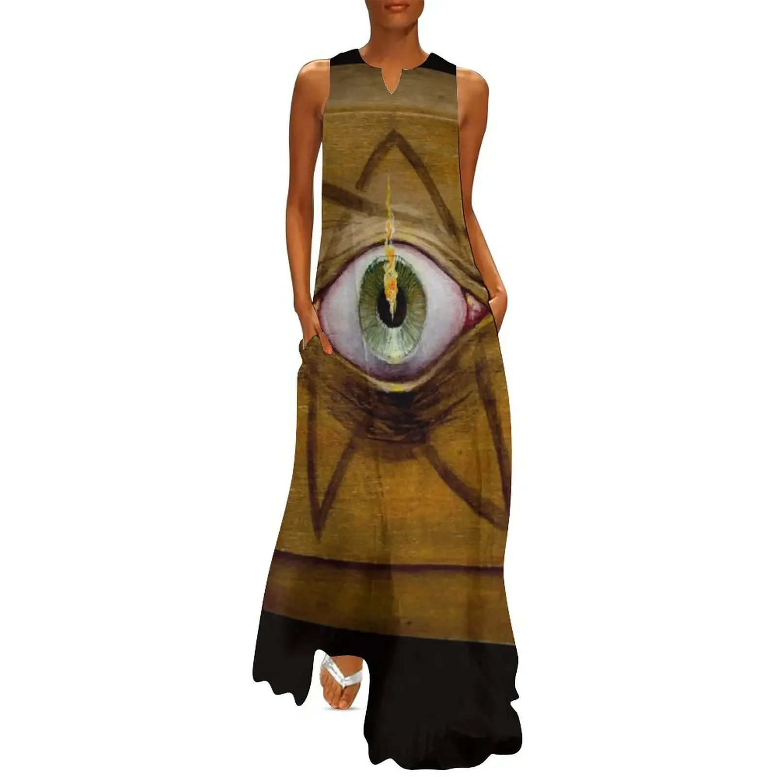 An Elder Sign for August Long Dress Women long dress Aesthetic clothing beach dress
An Elder Sign for August Long Dress Women long dress Aesthetic clothing beach dress