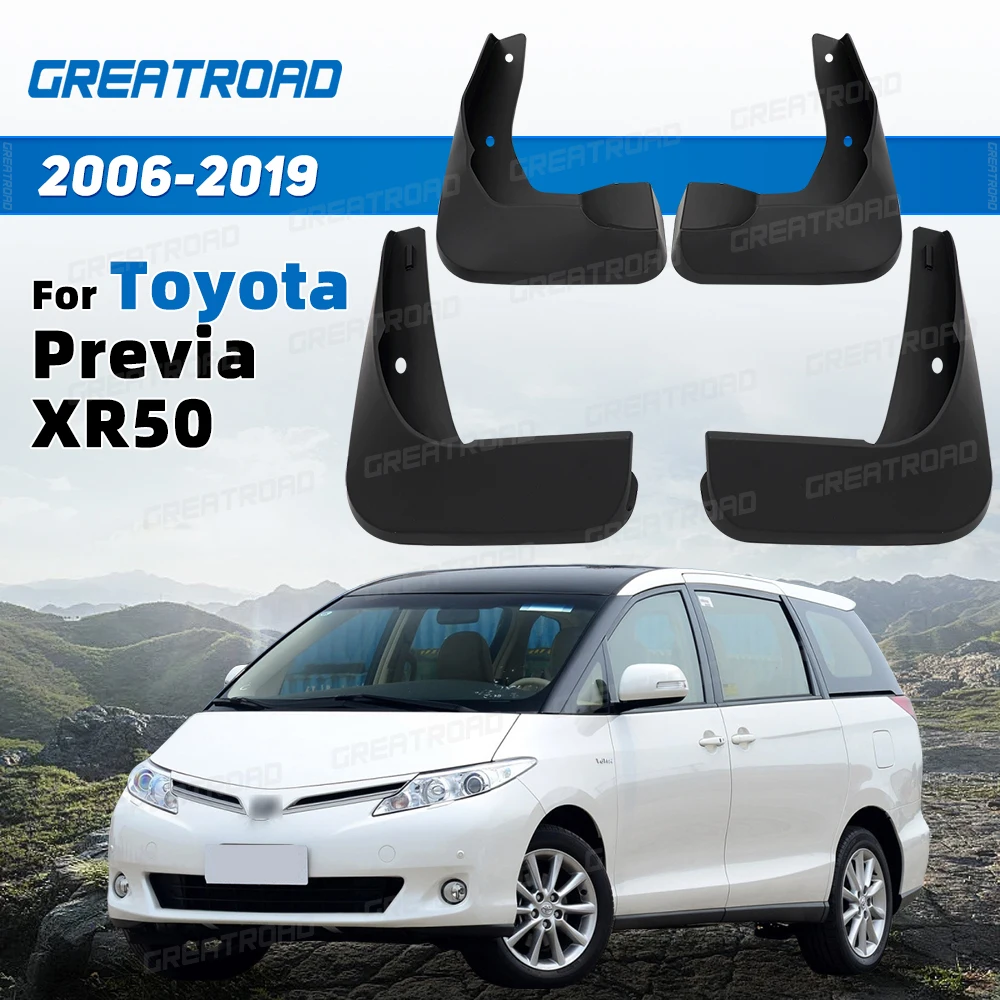 4Pcs Splash Guard Set For Toyota Previa XR50 2006-2019 2013 2014 2015 2016 2017 2018 Car Mud Flaps Fender Guard Auto Accessories
4Pcs Splash Guard Set For Toyota Previa XR50 2006-2019 2013 2014 2015 2016 2017 2018 Car Mud Flaps Fender Guard Auto Accessories
