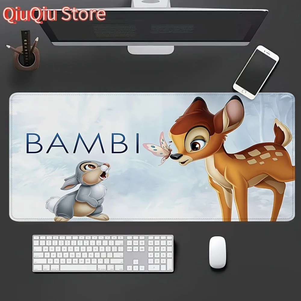 Adorable Bambi Fawn Keyboard Mat, Computer Decorative Accessory with Non-Slip Rubber Base Desktop Protector, Gaming Mouse Pad L/
Adorable Bambi Fawn Keyboard Mat, Computer Decorative Accessory with Non-Slip Rubber Base Desktop Protector, Gaming Mouse Pad L/