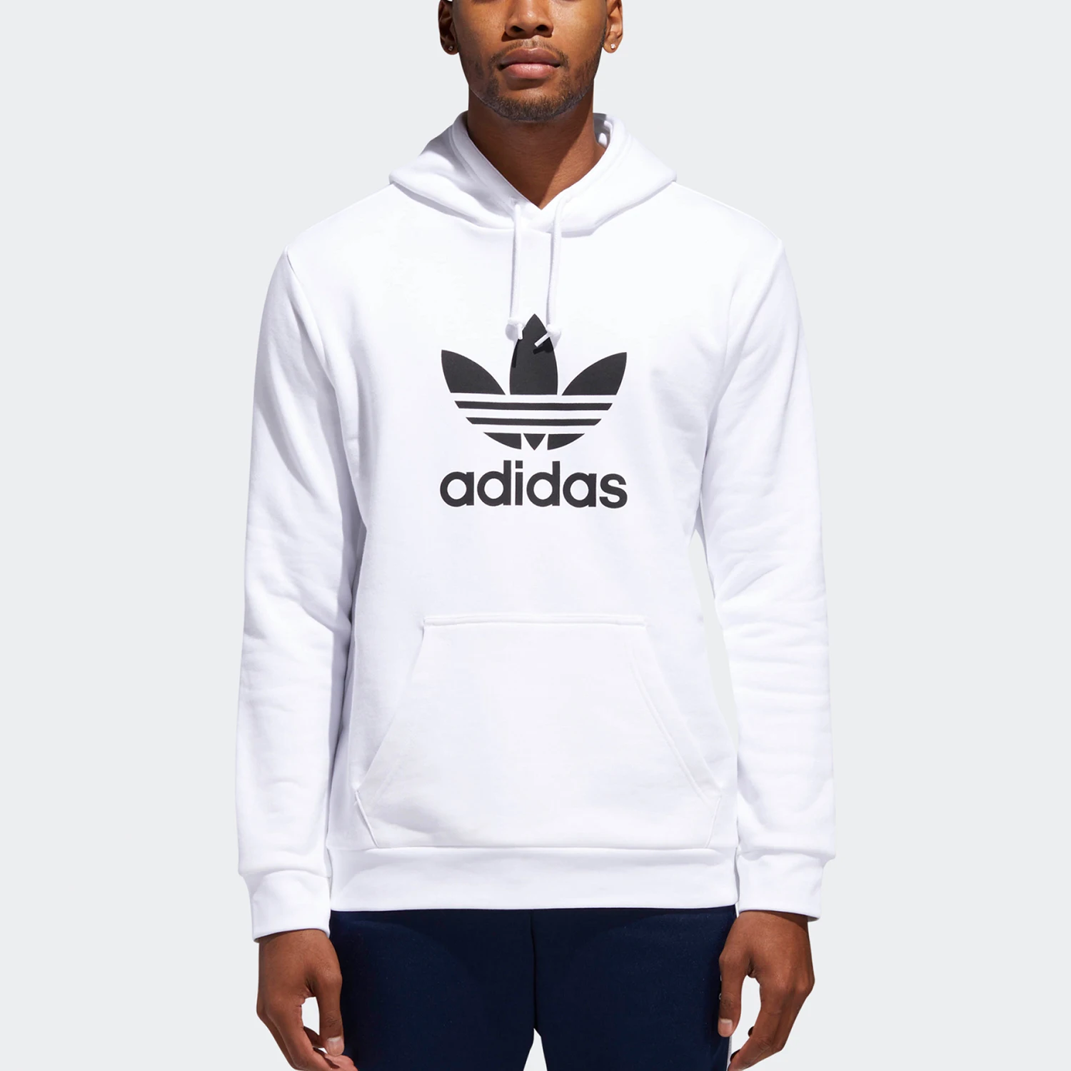 Мужская классическая повседневная трикотажная толстовка с капюшоном Adidas Originals Authentic Trefoil DU7780
Мужская классическая повседневная трикотажная толстовка с капюшоном Adidas Originals Authentic Trefoil DU7780