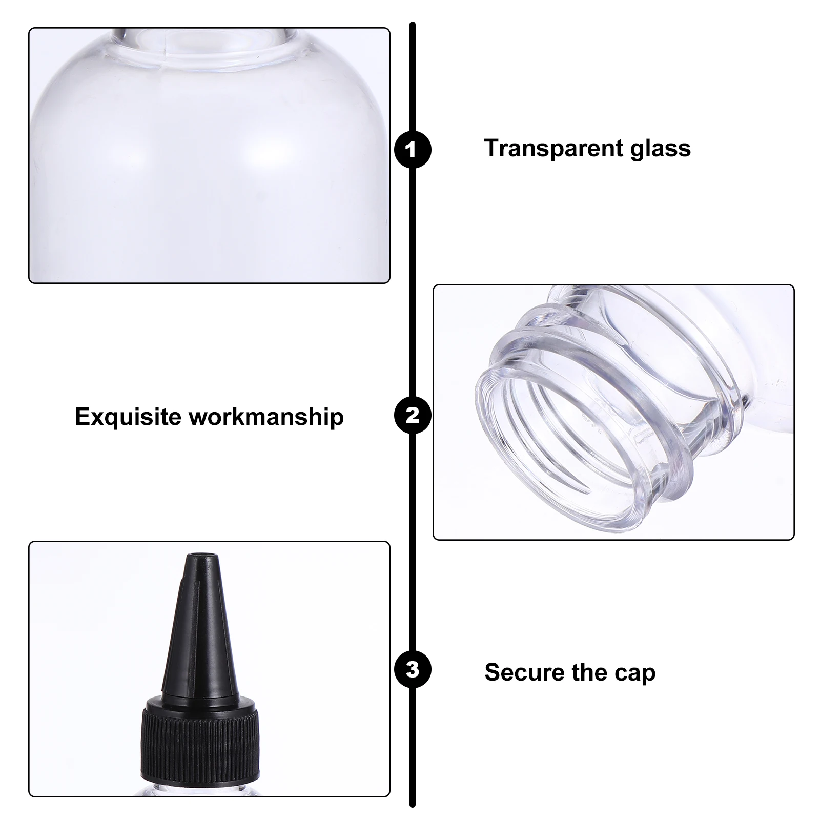 30 Pcs Paint Bottle Small Clear Water Empty Bottles for Liquid Dropper Dispenser Plastic Dispensing
30 Pcs Paint Bottle Small Clear Water Empty Bottles for Liquid Dropper Dispenser Plastic Dispensing