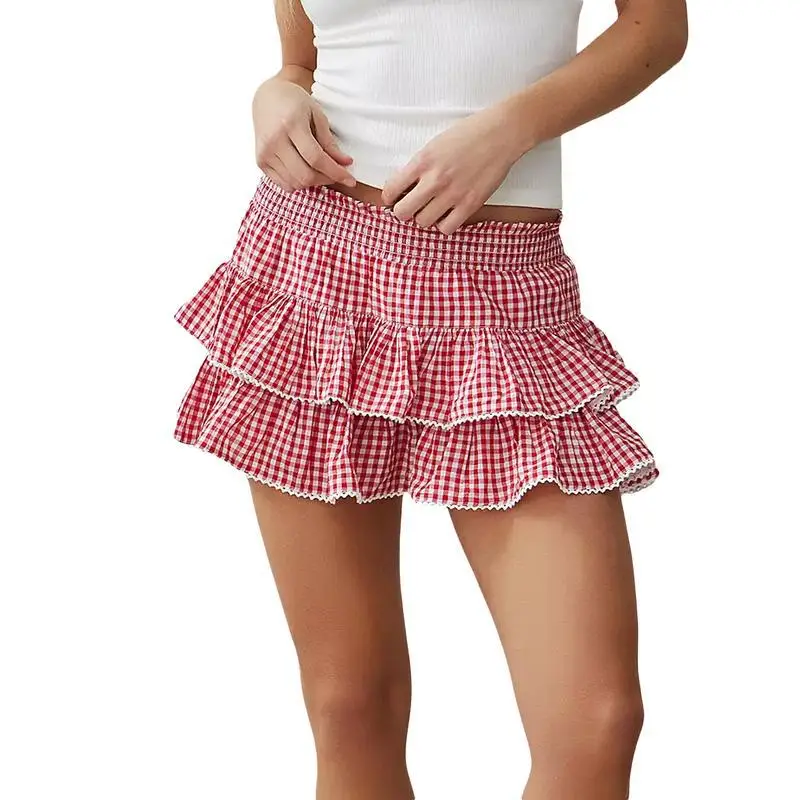 Y2K Plaid Skirt Casual Plaid Design Unisex Spring Season Fashionable Short Skirt for Women Cross-Border Main Item
Y2K Plaid Skirt Casual Plaid Design Unisex Spring Season Fashionable Short Skirt for Women Cross-Border Main Item