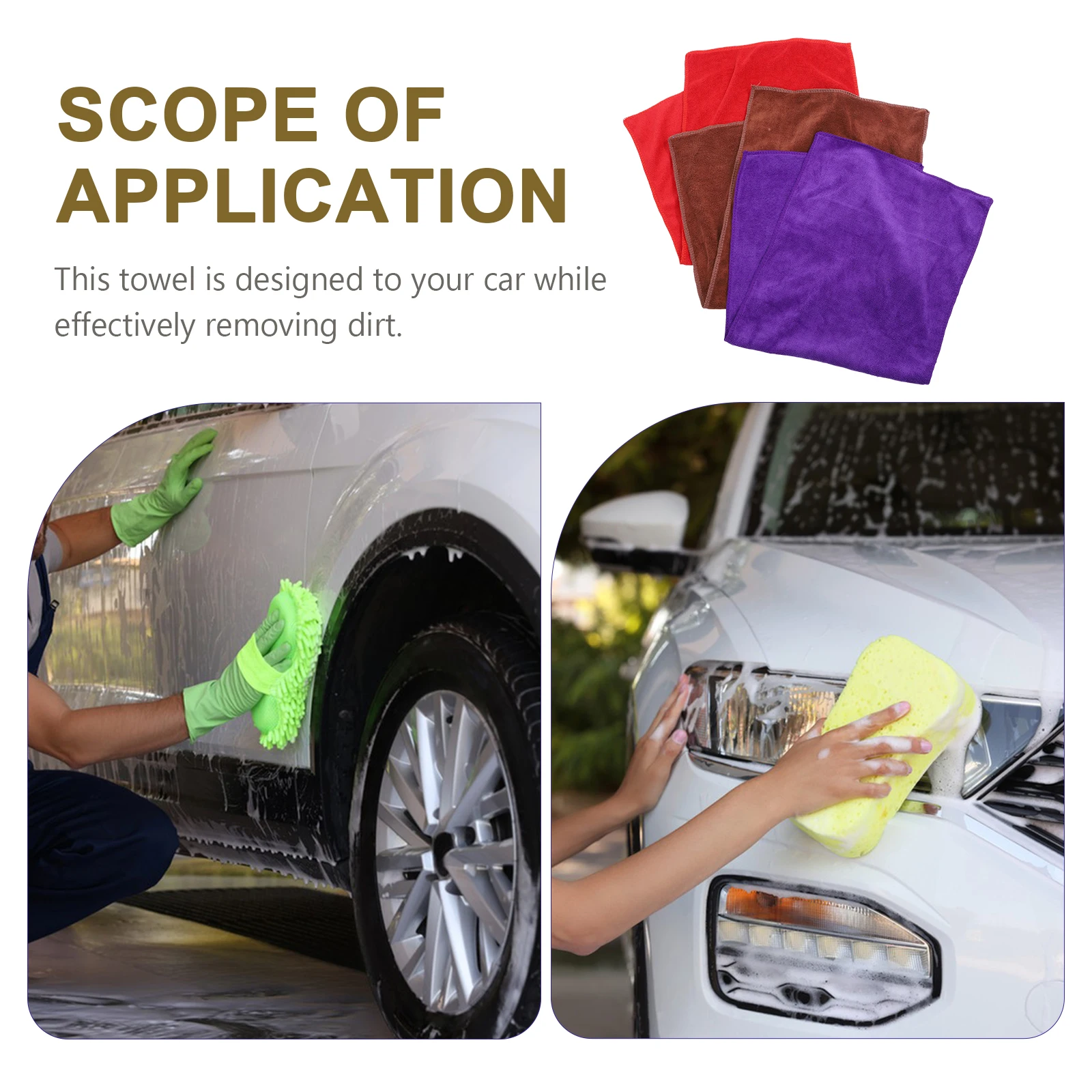 3 pcs Microfiber Cleaning Cloths Car Wash Towels Drying Towels For Cars Thick Soft Wash Cloth Household Use Multi Purpose Car
3 pcs Microfiber Cleaning Cloths Car Wash Towels Drying Towels For Cars Thick Soft Wash Cloth Household Use Multi Purpose Car