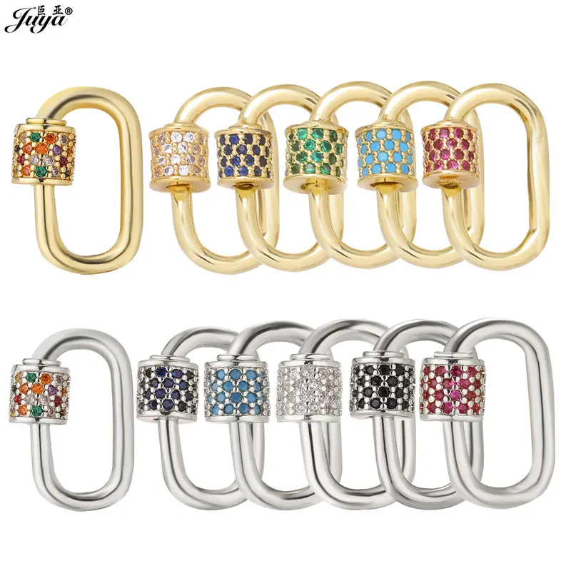 10pcs/lot Good Quality Copper Zircon Clasps Lock Carabiner Fasteners Connector For DIY Fashion Jewelry Making Accessories
10pcs/lot Good Quality Copper Zircon Clasps Lock Carabiner Fasteners Connector For DIY Fashion Jewelry Making Accessories