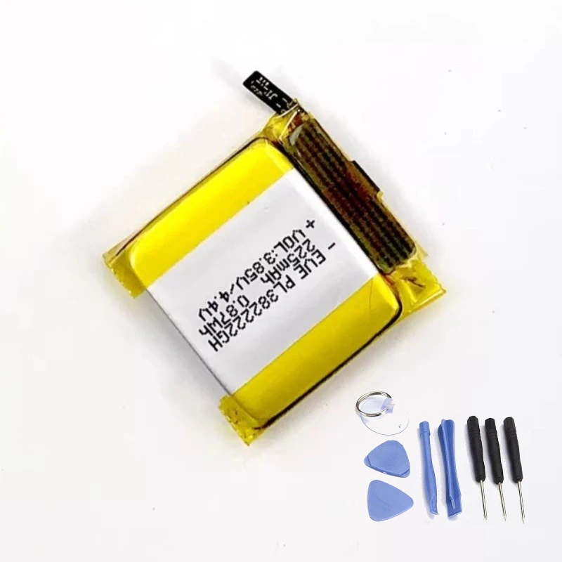 3.85V 225mAh For HUAMI AMAZFIT EVE POP A2009, Pop Pro A2009 A2019 PL382222GH Bip U A2017 Smart Watch Battery
3.85V 225mAh For HUAMI AMAZFIT EVE POP A2009, Pop Pro A2009 A2019 PL382222GH Bip U A2017 Smart Watch Battery