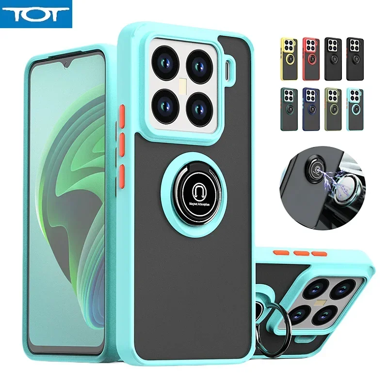 Противоударный чехол для Xiaomi 15 Pro, автомобильный магнитный кольцевой держатель-подставка, чехол для Xiaomi Mi15 Mi 15 Xiaomi15 Pro 5G, матовый жесткий чехол из ПК 
Противоударный чехол для Xiaomi 15 Pro, автомобильный магнитный кольцевой держатель-подставка, чехол для Xiaomi Mi15 Mi 15 Xiaomi15 Pro 5G, матовый жесткий чехол из ПК