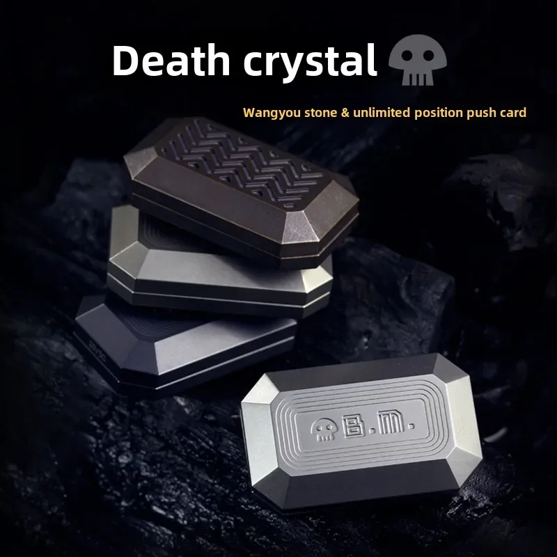 Черное зеркало Death Crystal Edc, металлический материал, механическая структура, нажимная карта на кончиках пальцев, декомпрессионная настольная игрушка в подарок
Черное зеркало Death Crystal Edc, металлический материал, механическая структура, нажимная карта на кончиках пальцев, декомпрессионная настольная игрушка в подарок
