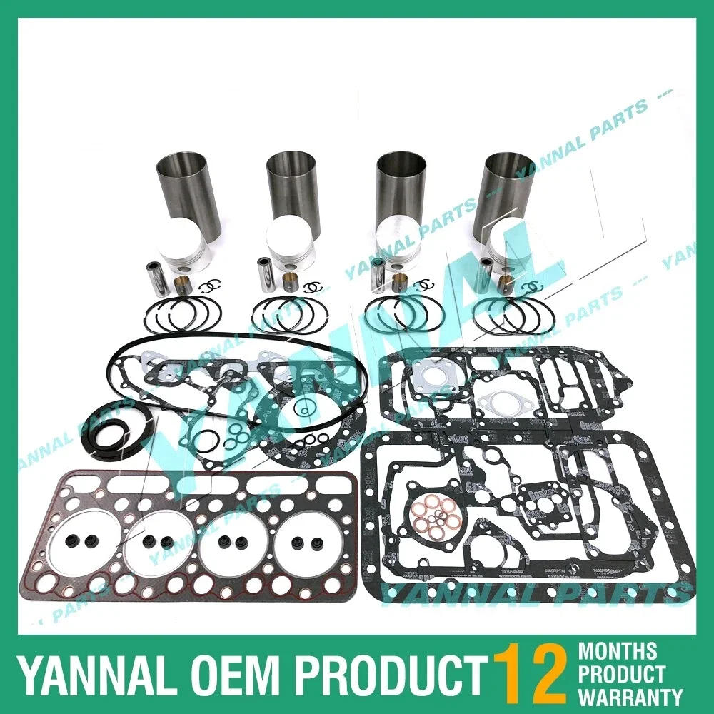 Комплект для капитального ремонта V1702 с полным комплектом прокладок для дизельного двигателя Kubota
Комплект для капитального ремонта V1702 с полным комплектом прокладок для дизельного двигателя Kubota