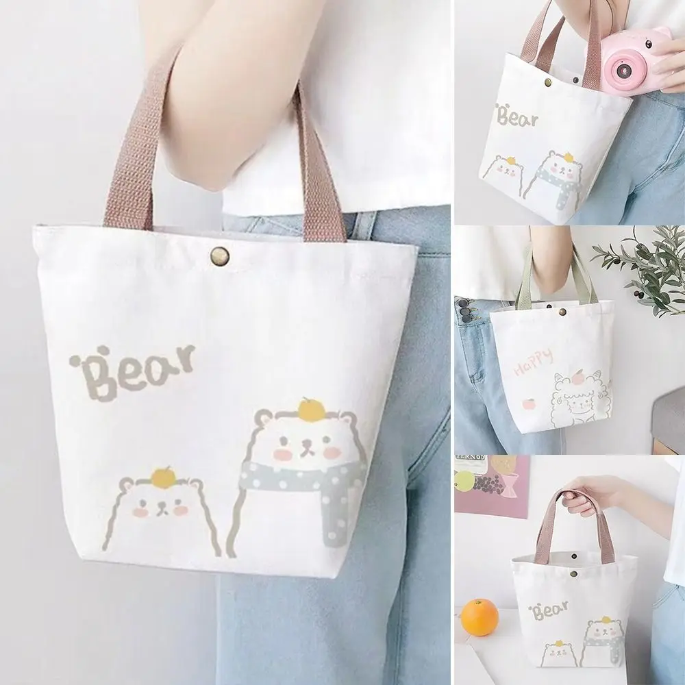 Cute Canvas Shoulder Bag Fashion Cartoon Underarm Handbags Large Capacity Lunch Tote Bag for Women Girls
Cute Canvas Shoulder Bag Fashion Cartoon Underarm Handbags Large Capacity Lunch Tote Bag for Women Girls
