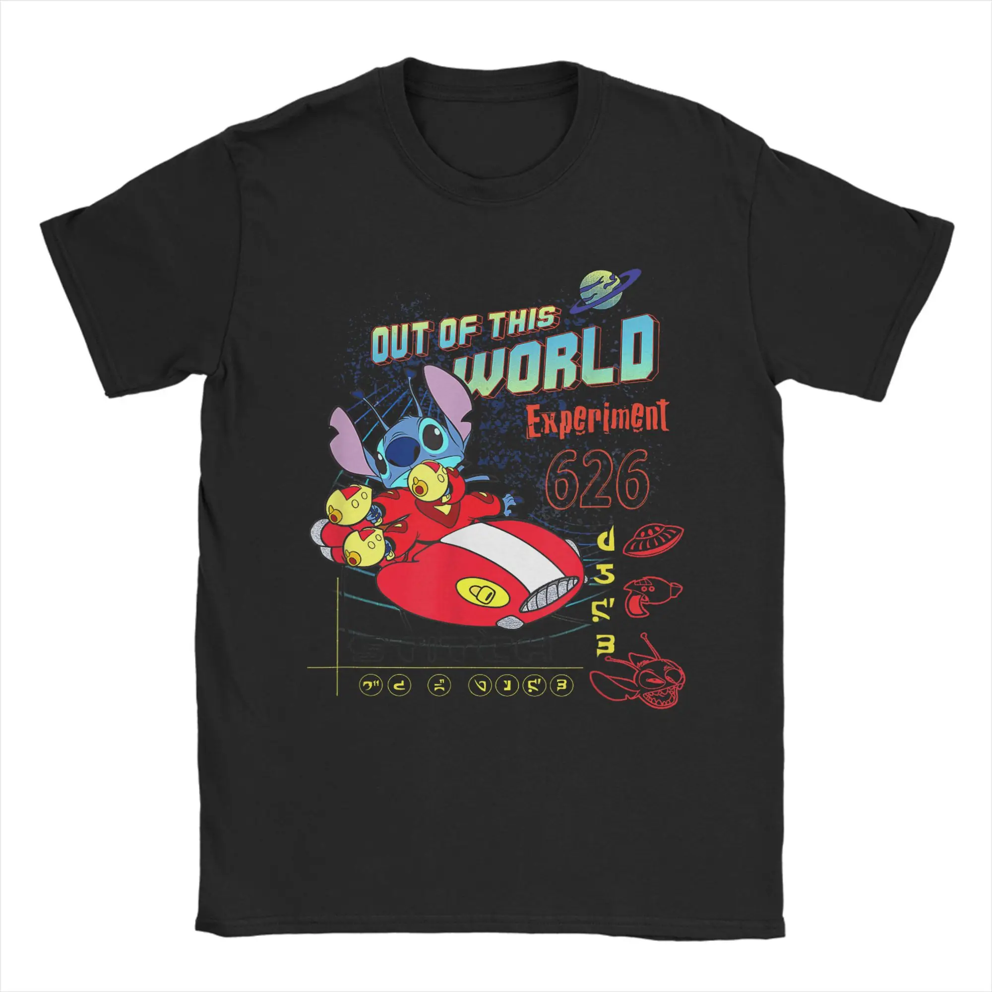Amazing Lilo & Stitch Out Of This World Experiment T-Shirt Men Crew Neck Cotton T Shirt 626 Stitch Day Tee Plus Size merchandise
Amazing Lilo & Stitch Out Of This World Experiment T-Shirt Men Crew Neck Cotton T Shirt 626 Stitch Day Tee Plus Size merchandise