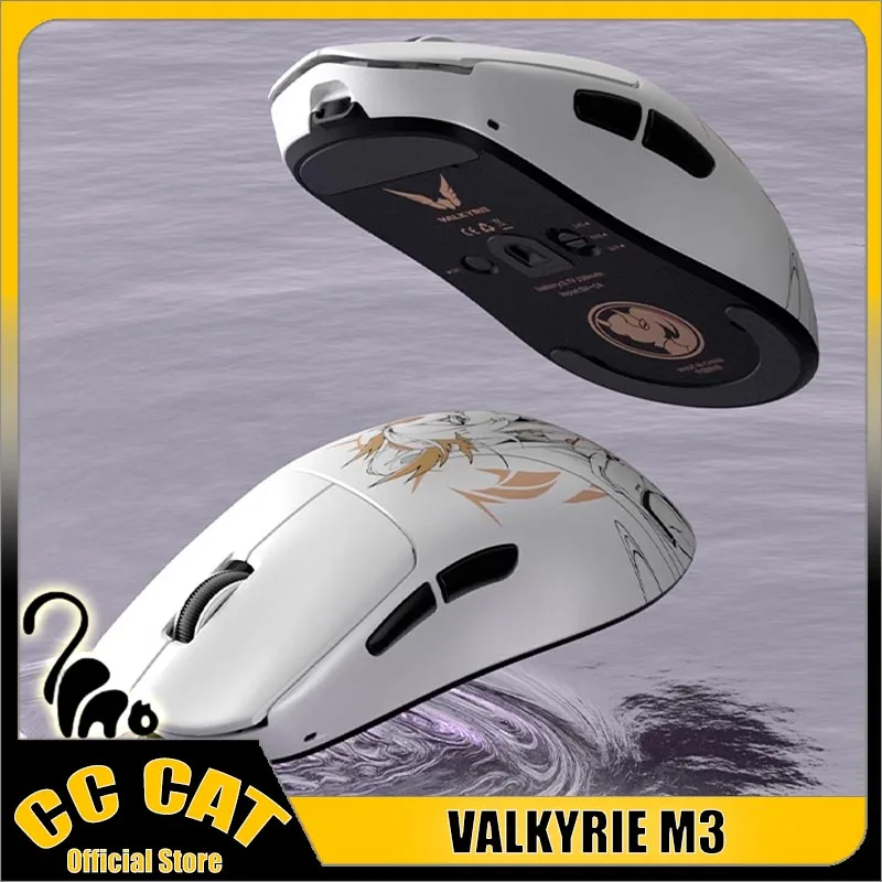 Мышь VALKYRIE VK M3, трехрежимная беспроводная игровая мышь PAW3950, 8000 Гц, скорость опрокидывания, легкие мыши на заказ, аксессуары для ПК для геймеров
Мышь VALKYRIE VK M3, трехрежимная беспроводная игровая мышь PAW3950, 8000 Гц, скорость опрокидывания, легкие мыши на заказ, аксессуары для ПК для геймеров