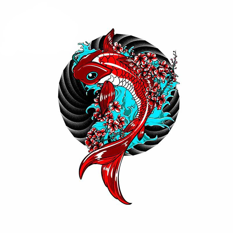 Colorful Beauty Koi Fish Car Sticker Waterproof Motorcycle Helmet Decoration Window Racing Tuning Laptop Trunk Decal
Colorful Beauty Koi Fish Car Sticker Waterproof Motorcycle Helmet Decoration Window Racing Tuning Laptop Trunk Decal