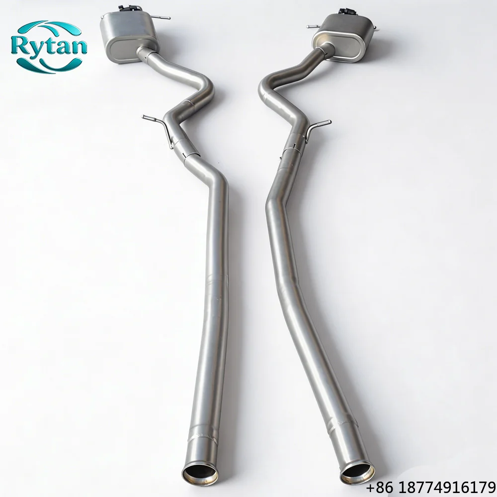 Valved Stainless Steel Valvetronic Exhaust System Catback Mirror Polished TIG Welded for 2016 S400
Valved Stainless Steel Valvetronic Exhaust System Catback Mirror Polished TIG Welded for 2016 S400