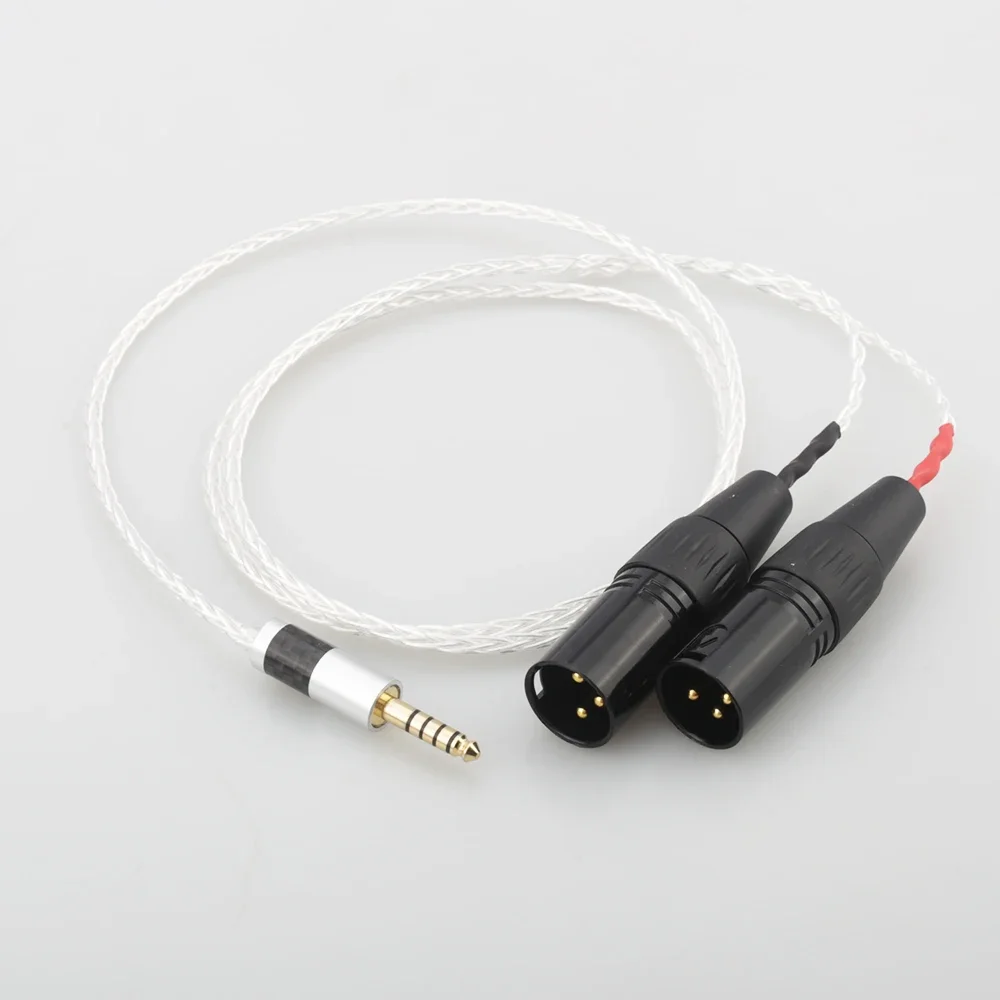 Новый 8-жильный посеребренный балансный штекер 4,4 мм на двойной 2x3pin XLR сбалансированный штекерный аудиокабель-адаптер
Новый 8-жильный посеребренный балансный штекер 4,4 мм на двойной 2x3pin XLR сбалансированный штекерный аудиокабель-адаптер