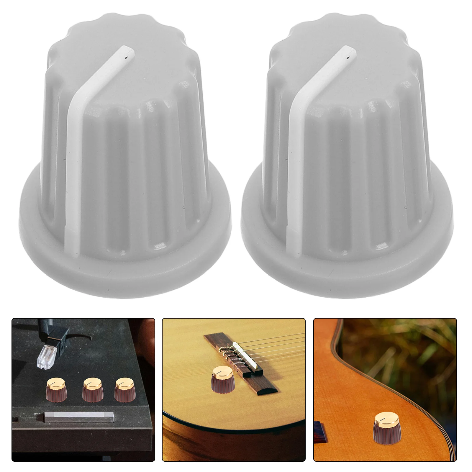6 Pcs Potentiometer Knob Regulator Vents Switch Knobs Guitar Volume Replacement Plastic Simple Partition Rack
6 Pcs Potentiometer Knob Regulator Vents Switch Knobs Guitar Volume Replacement Plastic Simple Partition Rack