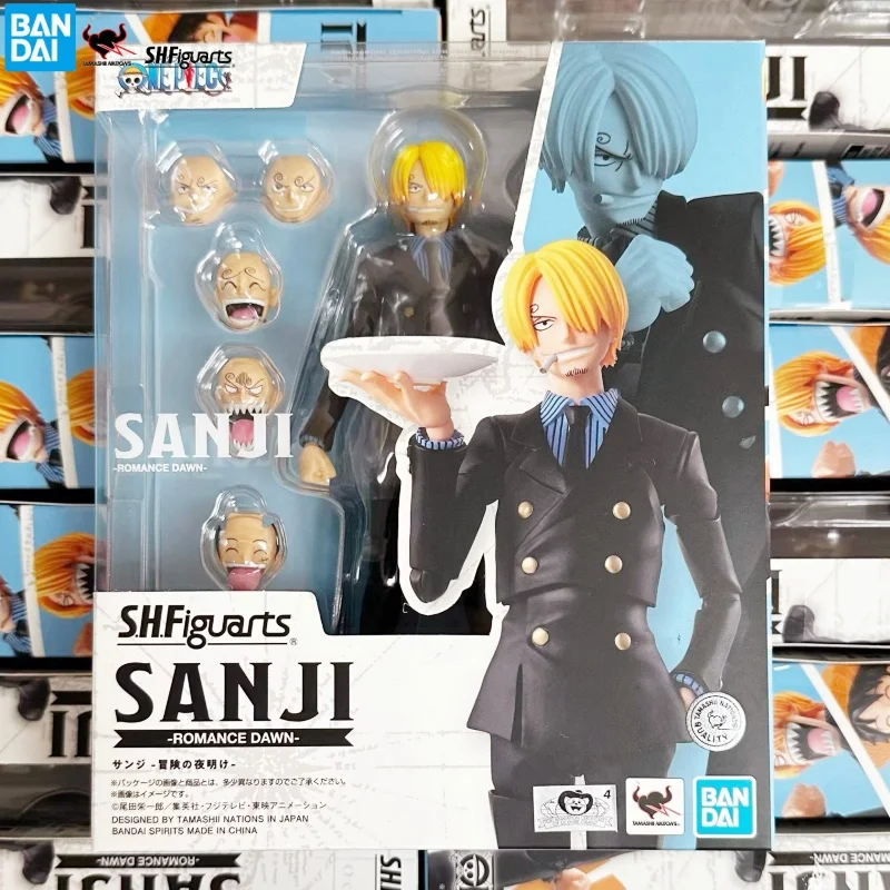 In Stock New Bandai One Piece S.H.Figuarts Sanji Romance Dawn Anime Action Figures Collection Model Toys Holiday Gifts Toys
In Stock New Bandai One Piece S.H.Figuarts Sanji Romance Dawn Anime Action Figures Collection Model Toys Holiday Gifts Toys
