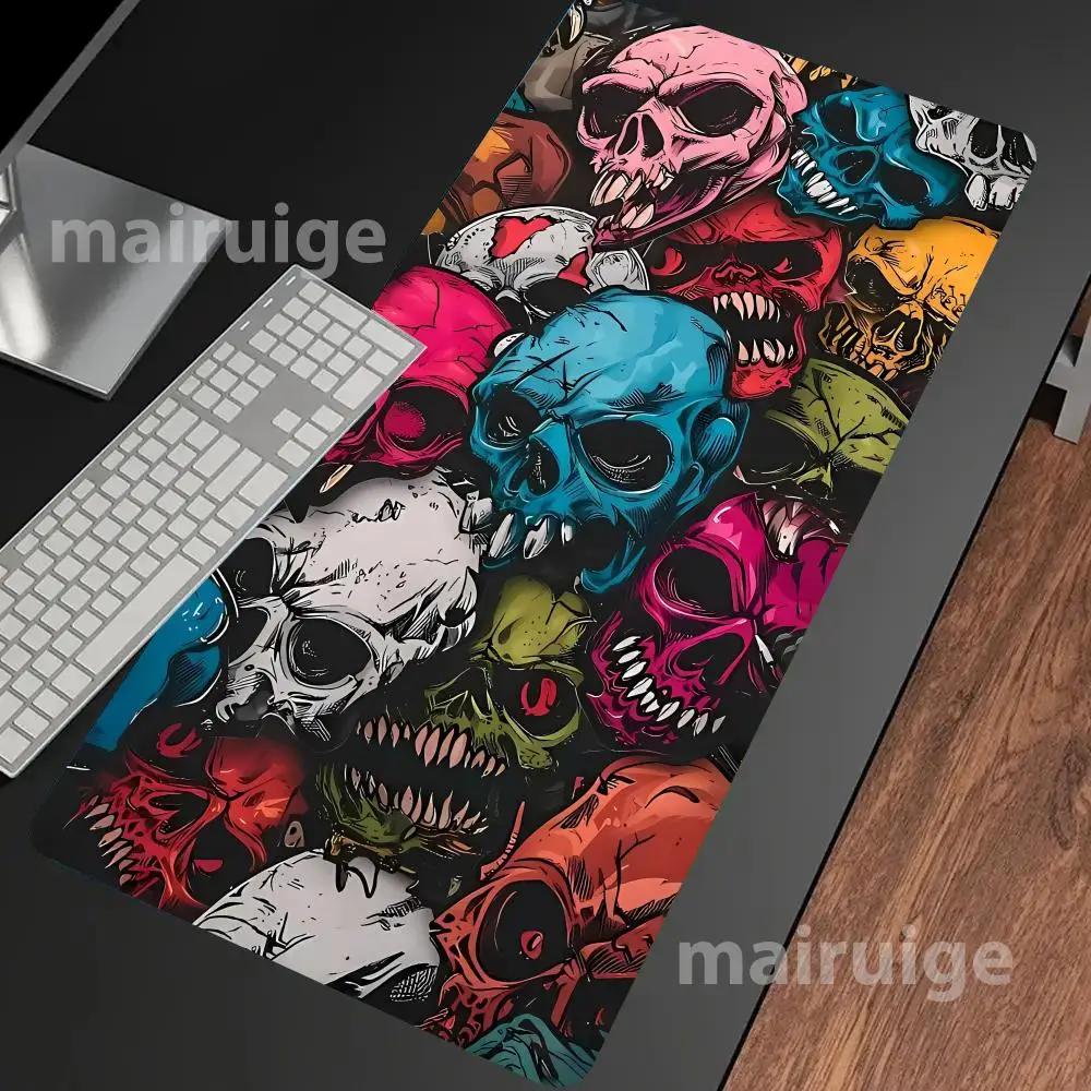 Colorful Skulls Mouse Pad Large Computer Office Game Table Mat XXL Rubber Anti-slip Stitched Edges Keyboard Mats Long Desk Pads
Colorful Skulls Mouse Pad Large Computer Office Game Table Mat XXL Rubber Anti-slip Stitched Edges Keyboard Mats Long Desk Pads