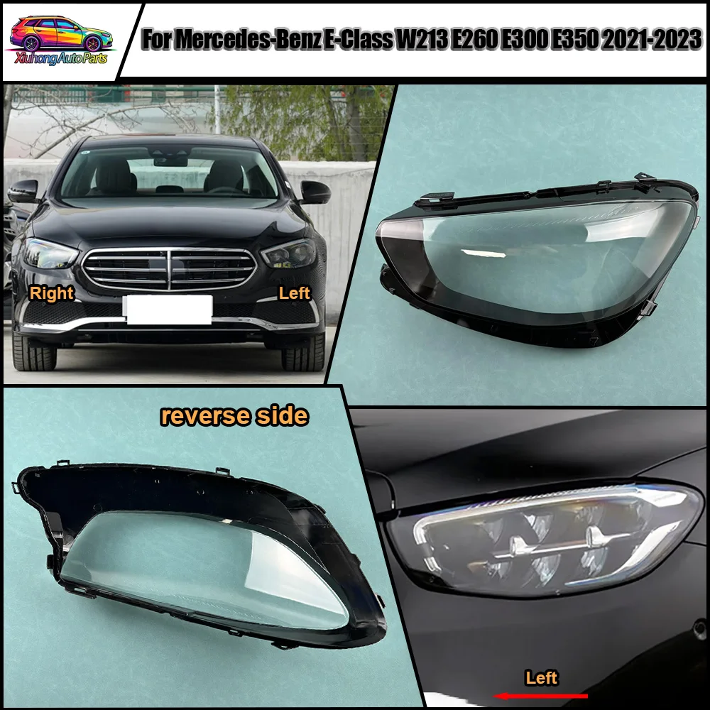 Lampshade Headlamp Cover Lamp Shell Mask 2021 2022-2023 For Mercedes-Benz E-Class W213 E260 E300 E350 Headlight Shade Plexiglass
Lampshade Headlamp Cover Lamp Shell Mask 2021 2022-2023 For Mercedes-Benz E-Class W213 E260 E300 E350 Headlight Shade Plexiglass