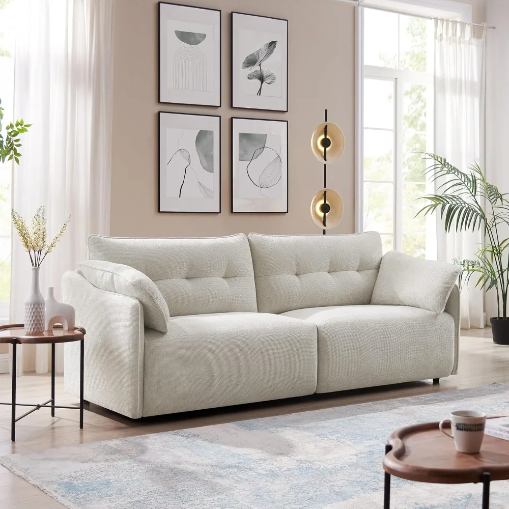 Century Sofa Couch Modern Sofa Comfy Chenille 3 Seater Sofa with Deep Seat, Cloud Couch for Living Room, Bedroom
Century Sofa Couch Modern Sofa Comfy Chenille 3 Seater Sofa with Deep Seat, Cloud Couch for Living Room, Bedroom