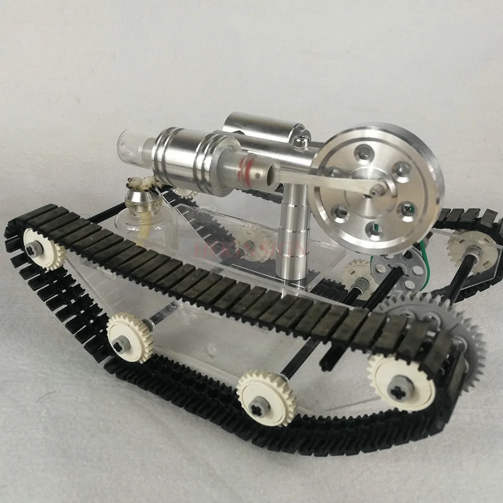 physical teaching instrument Stirling engine tank external combustion engine miniature car steam engine model fan engine
physical teaching instrument Stirling engine tank external combustion engine miniature car steam engine model fan engine