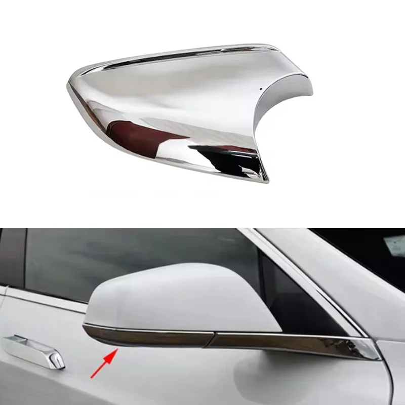 1pcs For Tesla Model S 2014-2021 Silver Chrome Car Side Door Wing Cover Rear View Mirror Lower Housing Holder caps Replacement
1pcs For Tesla Model S 2014-2021 Silver Chrome Car Side Door Wing Cover Rear View Mirror Lower Housing Holder caps Replacement